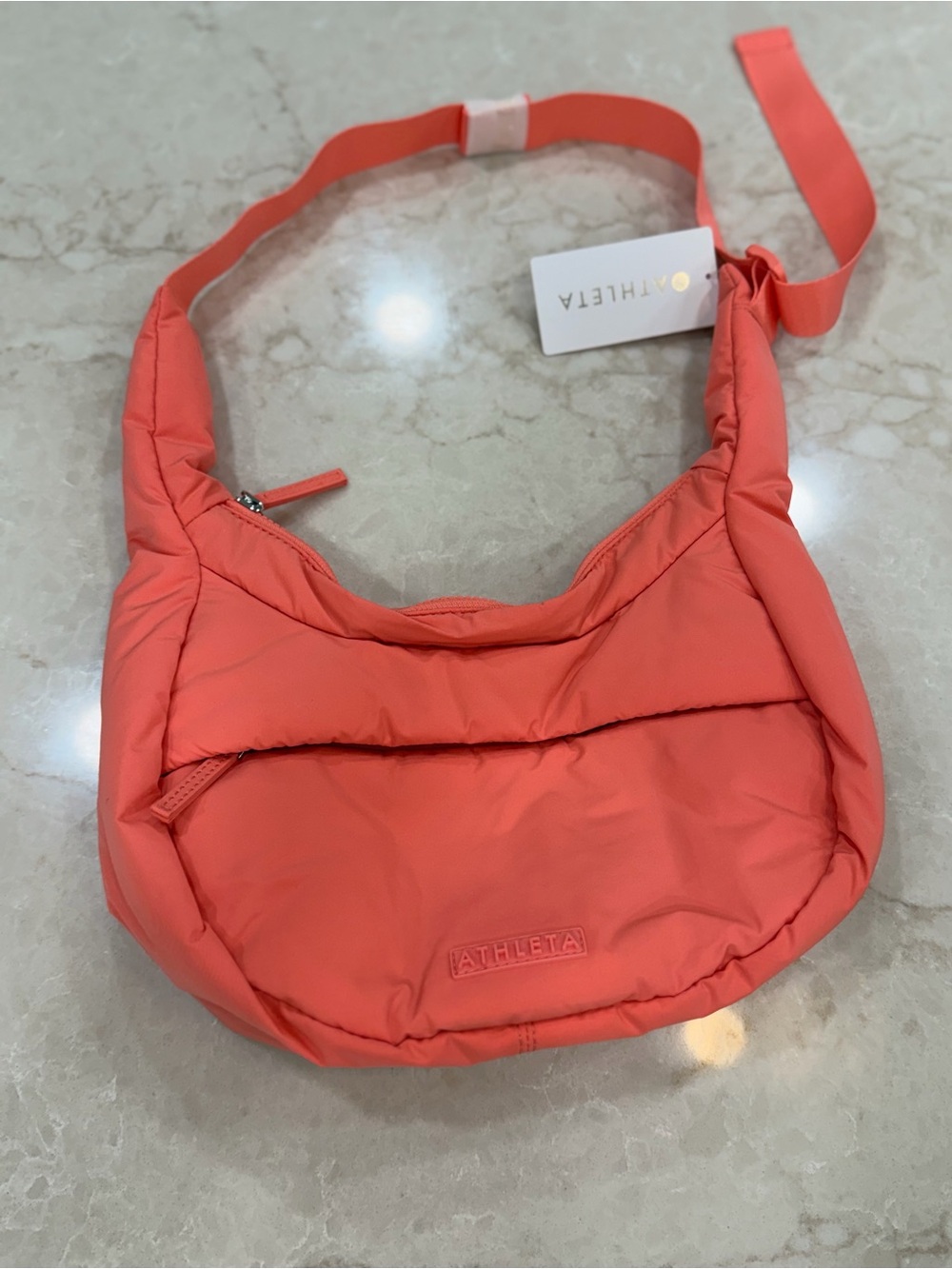 Athleta All About Small Crossbody Hobo Bag